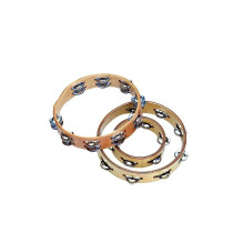 TAMBURELLO PEACE CON PIATTELLI IN ACERO RH-1-0605 15 cm