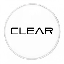 Pelle Peace per rullante/timpano DHE-101-14 TRASPARENTE