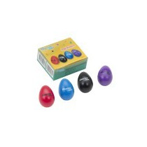 SET 4 EGG MARACAS PEACE RH-37-PACK