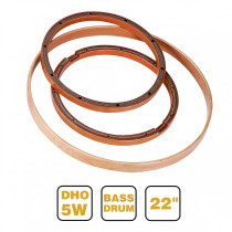 CERCHIO GRANCASSA DHO-5W-22B 22" IN ACERO