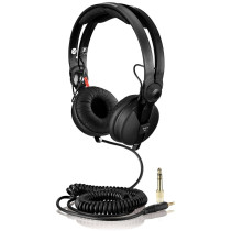 Cavo a spirale DeLuxe per Sennheiser HD 25 - 3.5m - rosso 0020104665