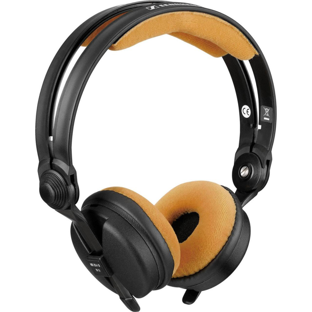 Zomo Set di cuscinetti VELOUR per Sennheiser HD 25 - apricot 0030101492