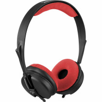 Zomo Set di cuscinetti VELOUR per Sennheiser HD 25 SP - rosso 0030102795