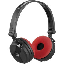 Zomo Set di cuscinetti VELOUR per AKG K518 DJ & K518 LE  - rosso 0030102823