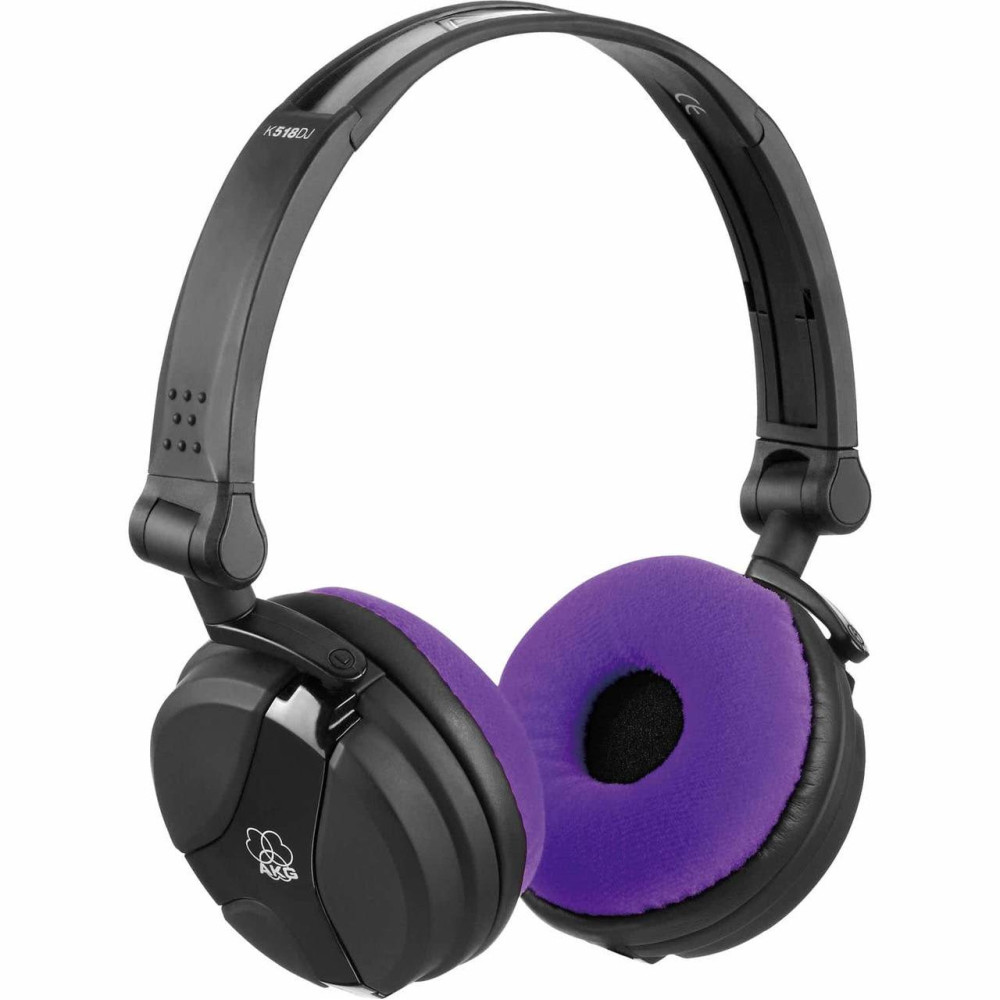 Zomo Set di cuscinetti VELOUR per AKG K518 DJ & K518 LE  - viola 0030102858