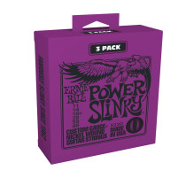 ERNIE BALL 3220 Nickel Wound Power Slinky 11-48 3 PACK