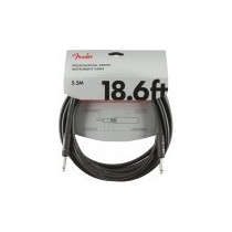 Cavo Fender Professional Series Straight/Straight 18.6'(5,5m) Black 0990820020