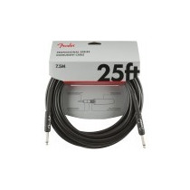 Cavo Fender Professional Series Straight/Straight 25'(7,5m) Black 0990820016