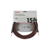 Cavo Fender Professional Series Straight/Straight 15'(4,5m) Red Tweed 0990820064