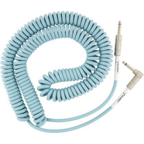 Cavo Fender Original Series Coil Cable Straight-Angle 30'(9m) Daphne Blue 0990823006