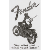 Fender Lifestyle Jaguar Women's Sleeveless T-Shirt White L 9123013122