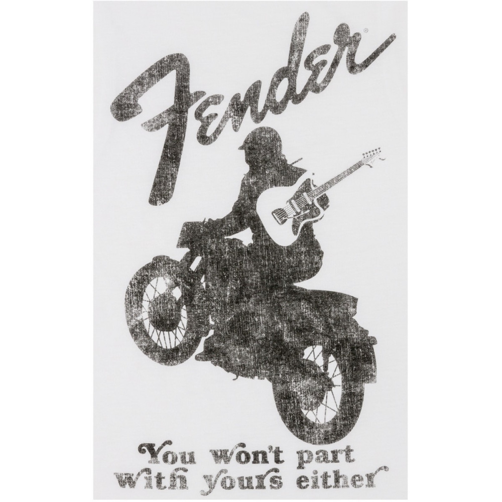 Fender Lifestyle Jaguar Women's Sleeveless T-Shirt White L 9123013122