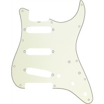 Fender Parts Pickguard Stratocaster S/S/S 11-Hole Vintage Mount Mint Green, 3-Ply 0991343000