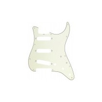 Fender Parts Pickguard Stratocaster S/S/S 11-Hole Vintage Mount Mint Green, 3-Ply 0991343000