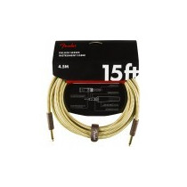 Cavo Fender Deluxe Series Straight/Straight 15'(4,5m) Tweed 0990820084