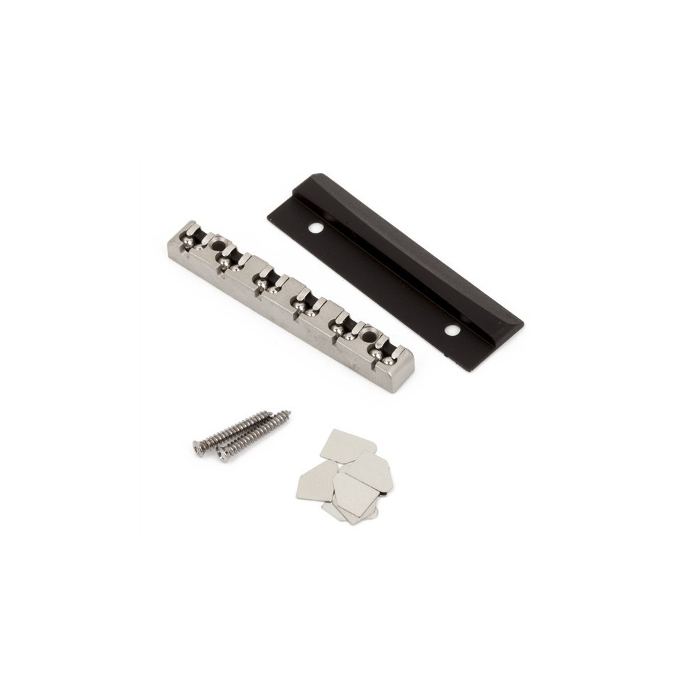 Fender Parts LSR Roller Nut Assembly (Brushed Chrome)  Chrome 0990812000