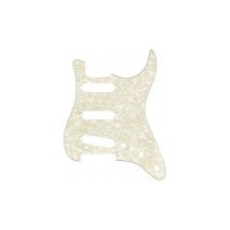 Fender Parts Pickguard Stratocaster S/S/S 11-Hole Mount Aged White Pearl, 4-Ply 0992140001