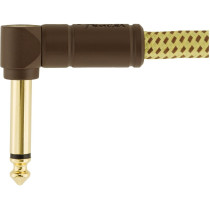 Cavo Fender Deluxe Series Straight/Angle 15'(4,5m) Tweed 0990820086