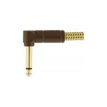 Cavo Fender Deluxe Series Straight/Angle 15'(4,5m) Tweed 0990820086