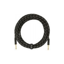 Cavo Fender Deluxe Series Straight/Straight 18.6'(5,5m) Black Tweed 0990820080