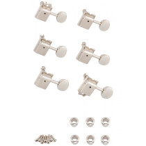Fender Parts Pure Vintage Guitar Tuning Machines Nickel/Chrome Nickel 0992074000