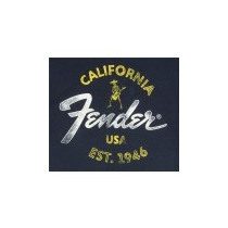 Fender Lifestyle Baja Blue T-Shirt Blue M 9190117406