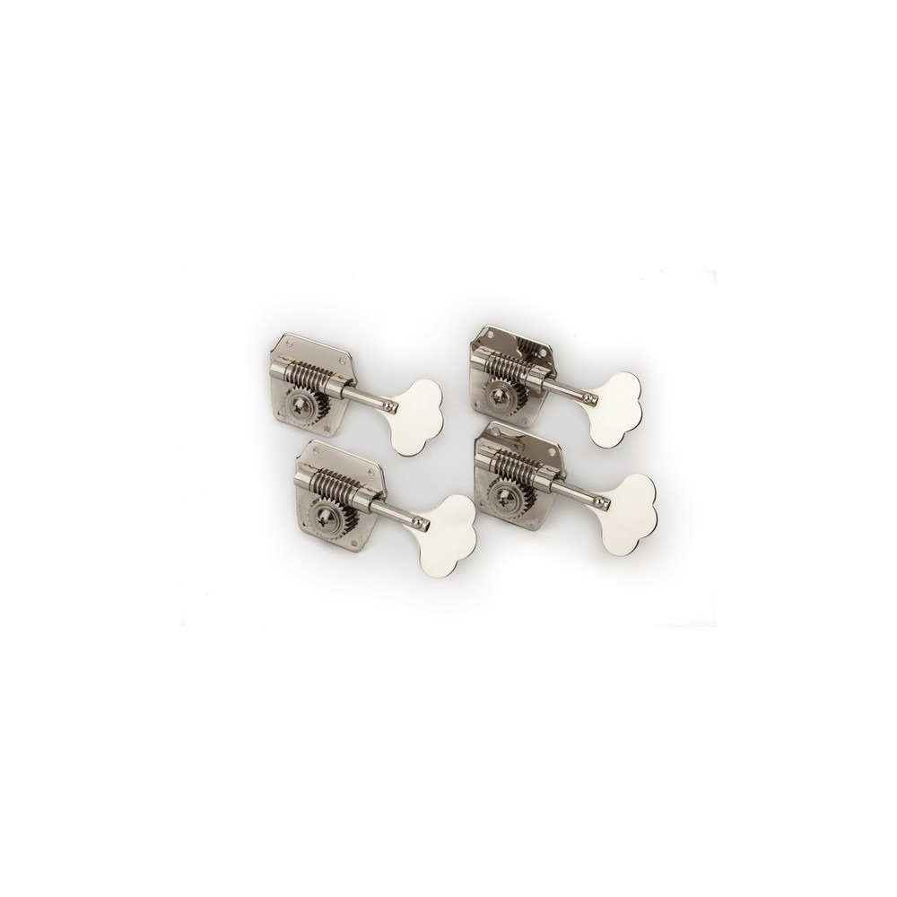 Fender Parts Pure Vintage Bass Tuning Machines Nickel-Plated Steel Nickel 0078834049