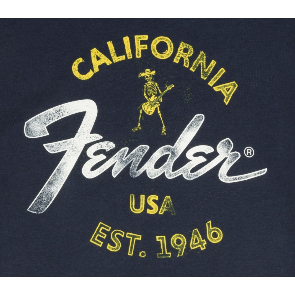 Fender Lifestyle Baja Blue T-Shirt Blue XL 9190117606