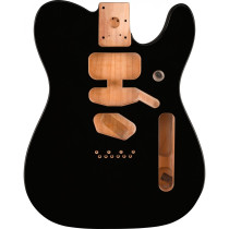 Corpo Fender Deluxe Series Telecaster SSH Alder Modern Bridge Mount Black 0997500706