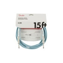 Cavo Fender Original Series Straight/Straight 15'(4,5m)  Daphne Blue 0990515003