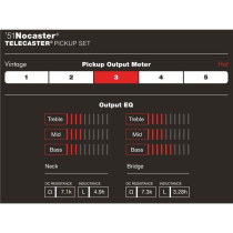Pickup Fender Custom Shop '51 Nocaster Tele Nickel 0992109000
