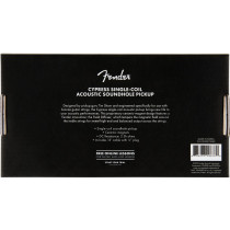 Pickup Fender Cypress Single-Coil Acoustic Soundhole Natural 0992275000