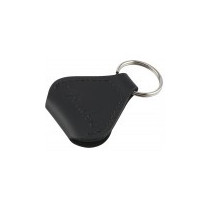 Fender Lifestyle Leather Pick Holder Keychain  Black 9106001606