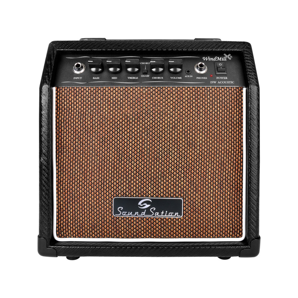COMBO PER CHITARRA ACUSTICA SOUNDSATION WINDMILL-15 15W