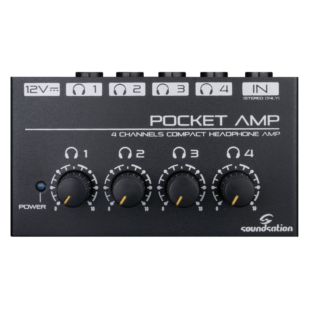 MINI AMPLIFICATORE PER CUFFIE SOUNDSATION POCKET-AMP