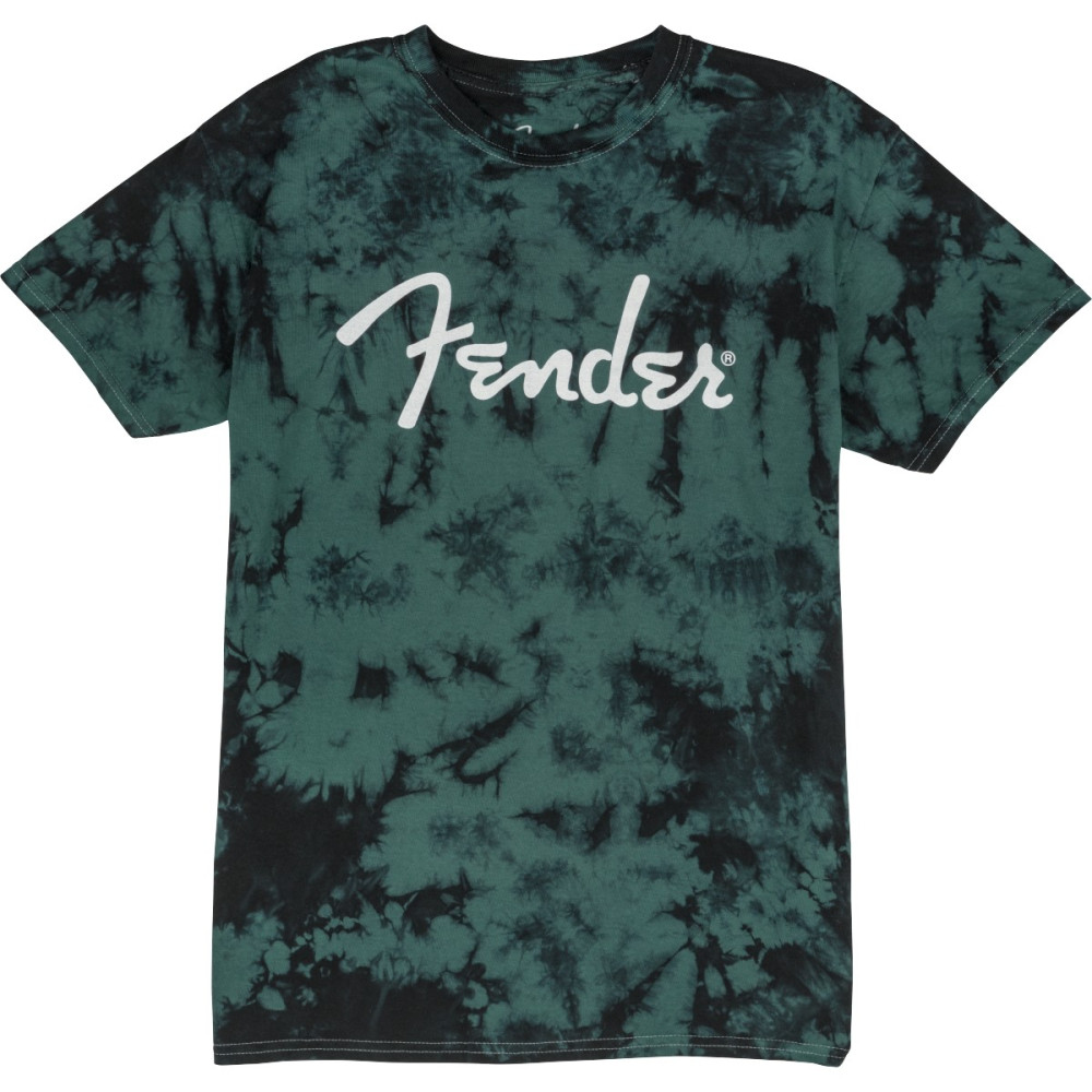 Fender Tie-Dye T-Shirt, Blue, XL 9122421606