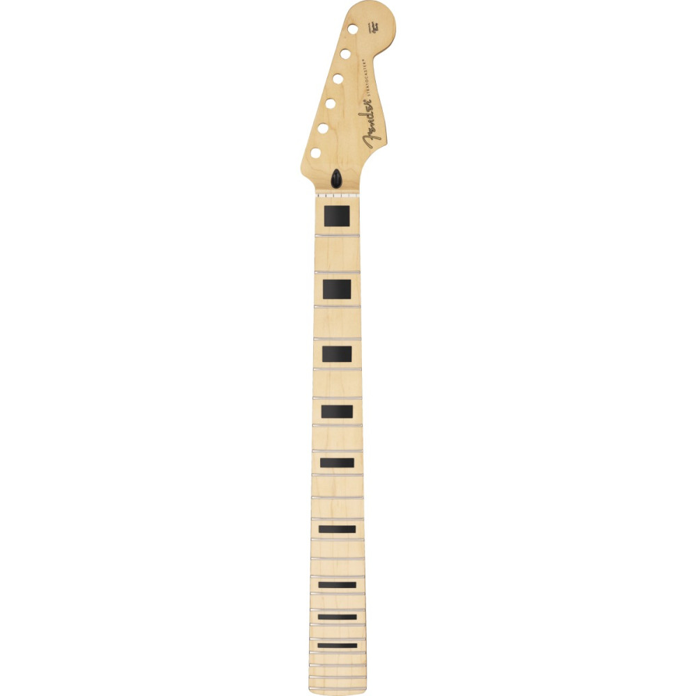 Manico Fender Player Strat Neck w/Block Inlays, 22 Medium Jumbo Frets, Maple 0994552921