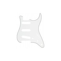 Fender Parts Pickguard Stratocaster S/S/S 11-Hole Mount Parchment P/B/P, 3-Ply 0991374000