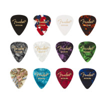 Plettri Fender 350 Celluloid Medley 12-pack Multi-Color Medium 0980300300