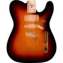 Corpo Fender Deluxe Series Telecaster SSH Alder Modern Bridge Mount 3-C Sunb 0997500700