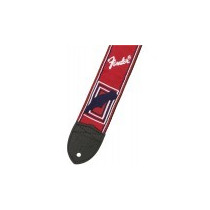 Tracolla Fender 2" Monogrammed Red/White/Blue 0990682000