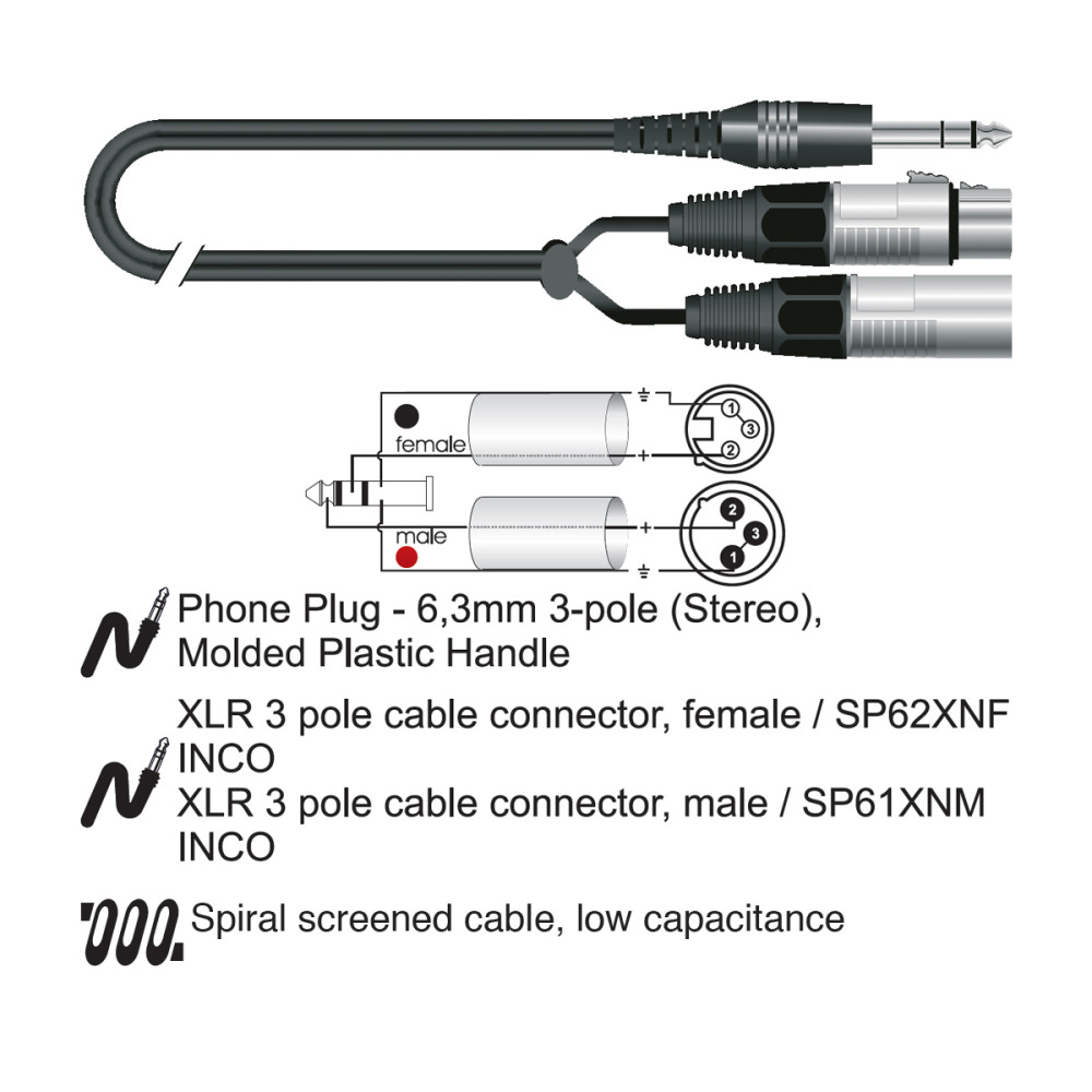 CAVO ADATTATORE AY11BK-025SD