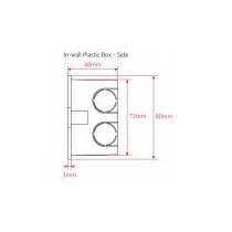 CONTR. DI VOLUME MURALE HELVIA MURA 205 5W 5POS