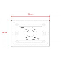 CONTR. DI VOLUME MURALE HELVIA MURA 330 30W 12POS 503E