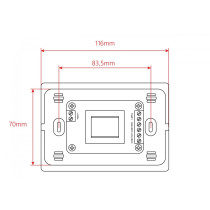 CONTR. DI VOLUME MURALE HELVIA MURA 330 30W 12POS 503E
