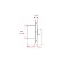 CONTR. DI VOLUME MURALE HELVIA MURA 330 30W 12POS 503E
