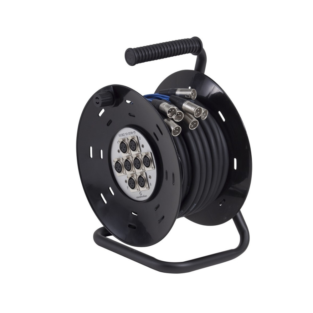 STAGEBOX CON AVVOLGITORE SOUNDSATION SCBD10-008-20