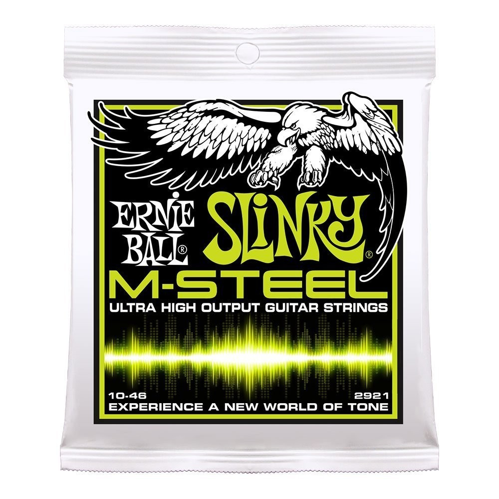 MUTA ERNIE BALL P02921 POWER SLINKY M-STEEL REGULAR 010-046