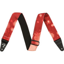 Tracolla Fender Tie Dye Acid Wash Strap, Red 0990637200