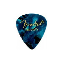 Plettri Fender Premium Celluloid 351 Shape 12-Pack Oc Turquoise Heavy 1980351908